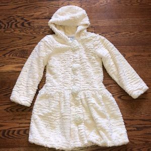 Girls fancy holiday dressy coat jacket